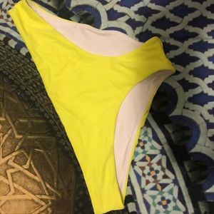 Victoria’s Secret PINK bottoms size M neon yellow